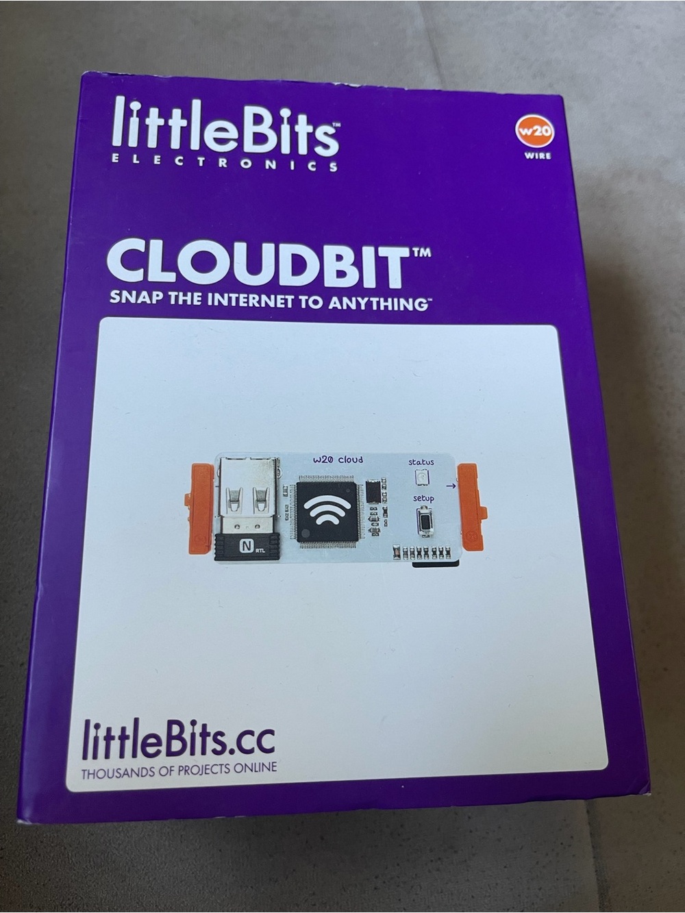 NEW Little Bits Cloudbit W20